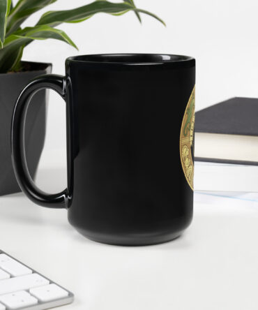 Black Glossy Mug
