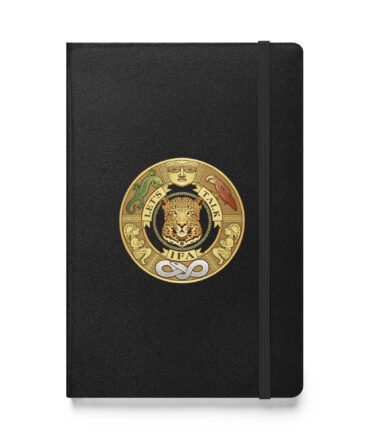 Hardcover bound notebook