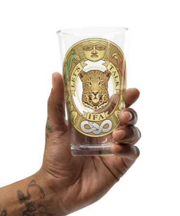 Shaker pint glass