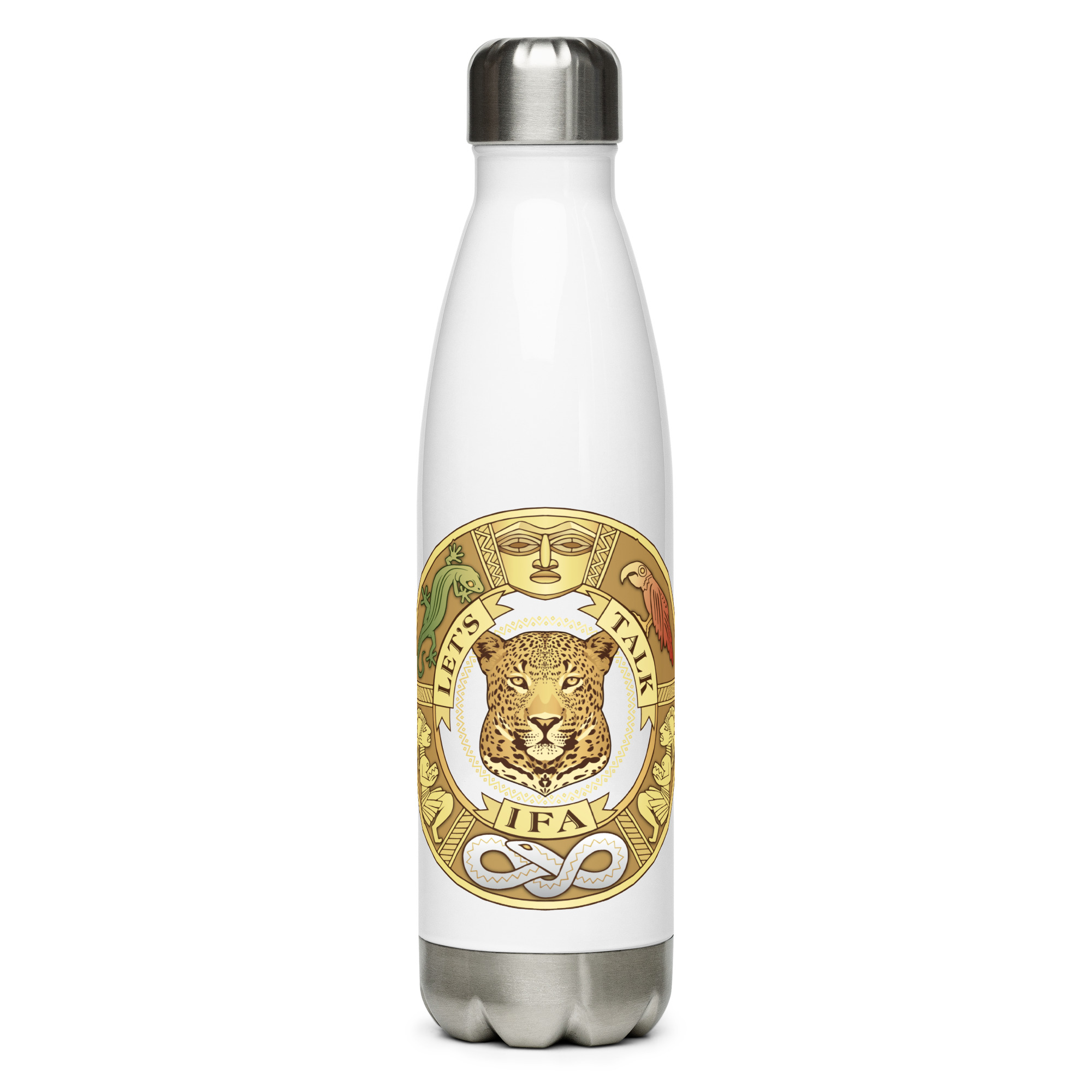 Stainless steel water bottle