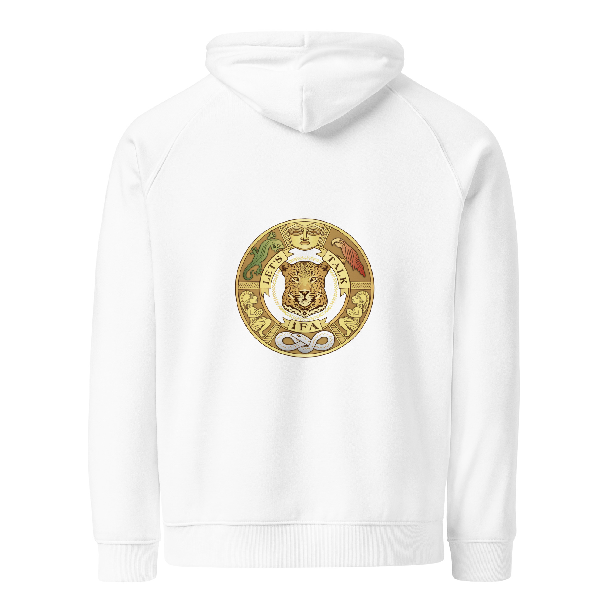 Unisex eco raglan hoodie - Image 24