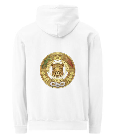 Unisex garment-dyed hoodie