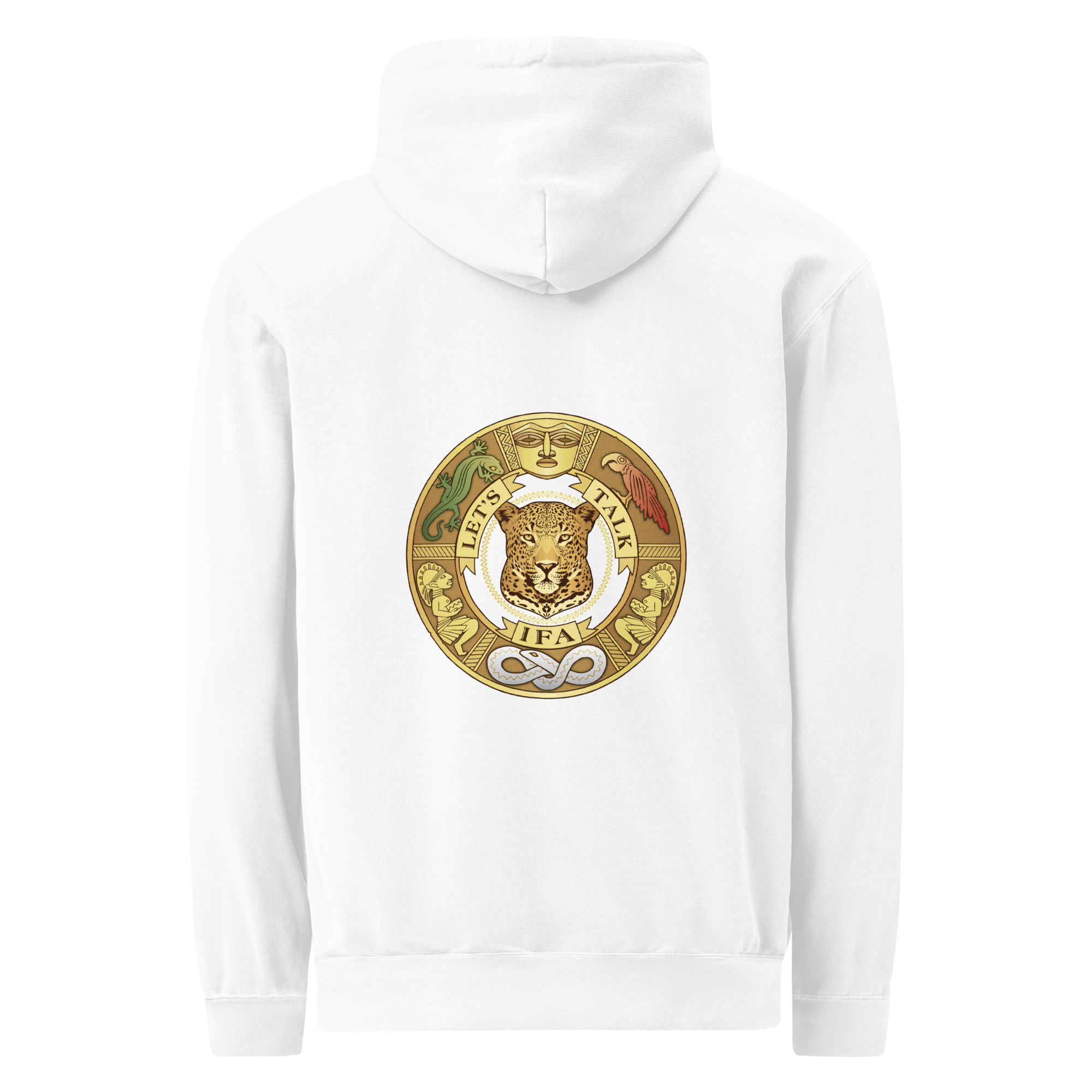 Unisex garment-dyed hoodie