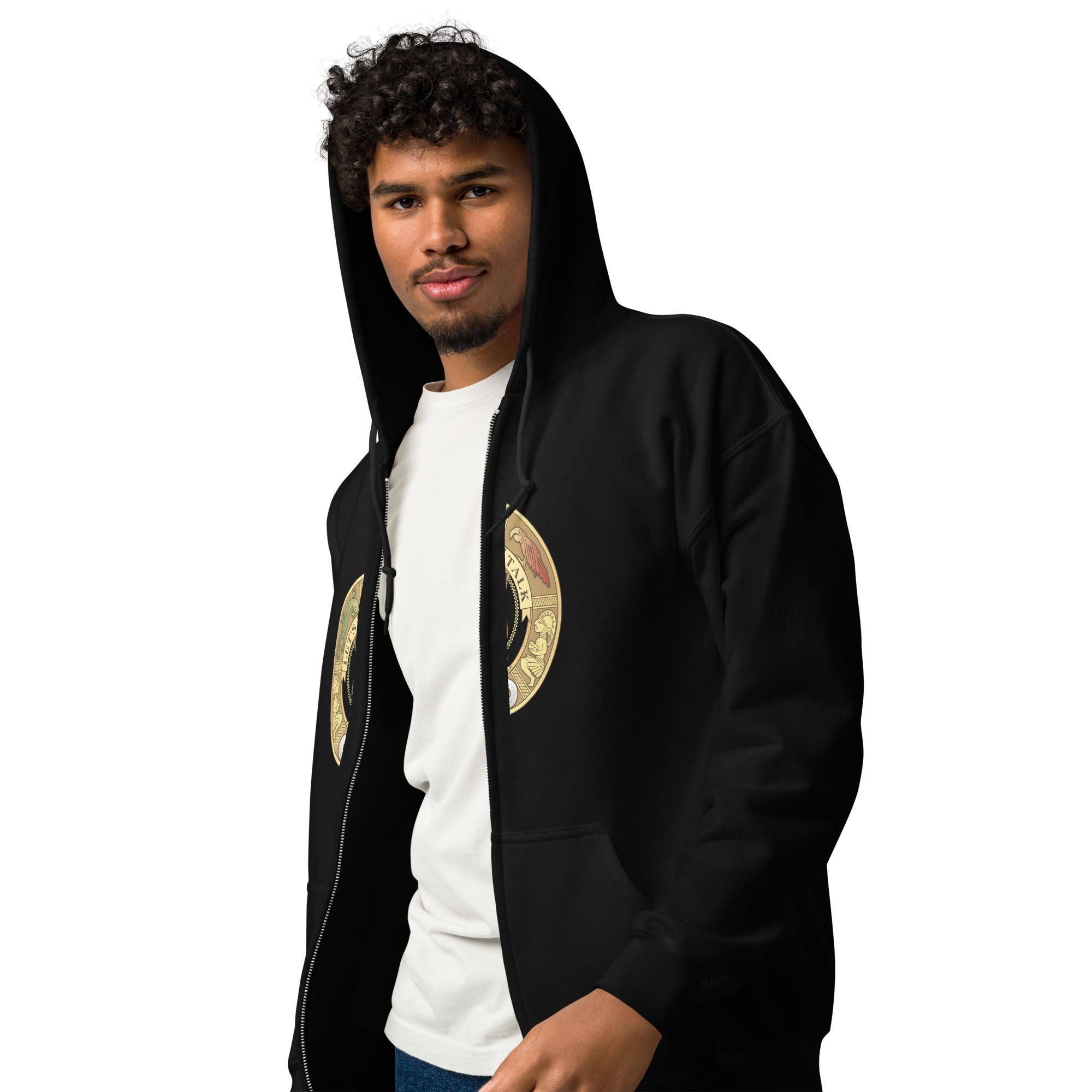 Unisex heavy blend zip hoodie - Image 3