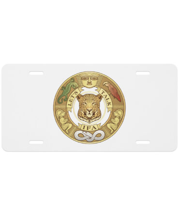 Vanity license plate